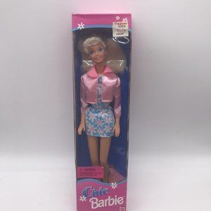 Fashion Avenue Blonde Chic Barbie in Pink Satin 1996 Doll READ